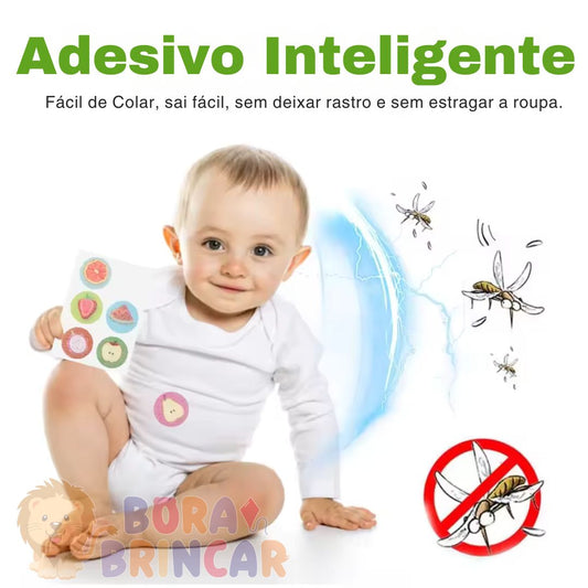 ADESIVIDA 100% Natural -🚫 Xô Dengue, Pernilongos...Adesivo Repelente 100% Natural da Bora Brincar