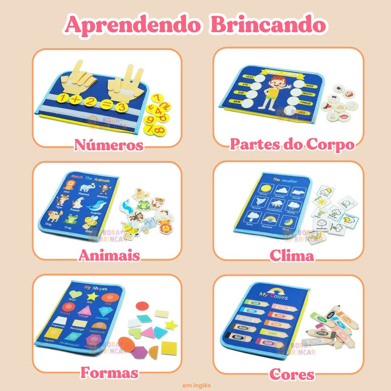 Livro de Atividades Montessori - Desenvolvimento da Criança que você Ama