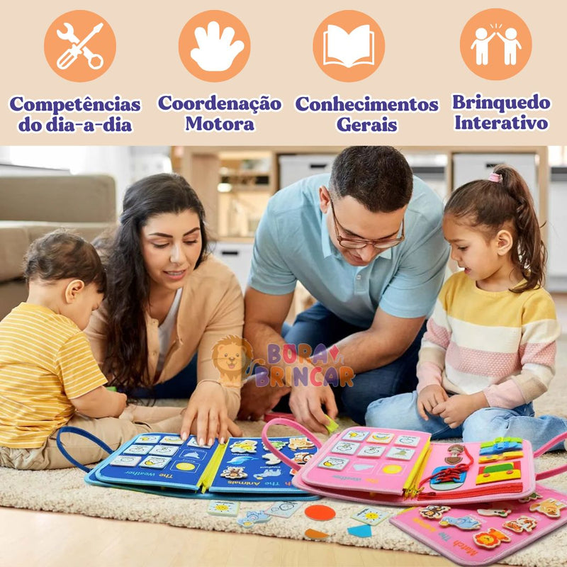 Livro de Atividades Montessori - Desenvolvimento da Criança que você Ama