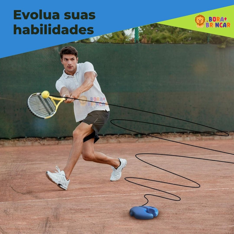 SPINNY™ - Evolua 10x mais rápido. Treinador de tênis solo da Bora brincar