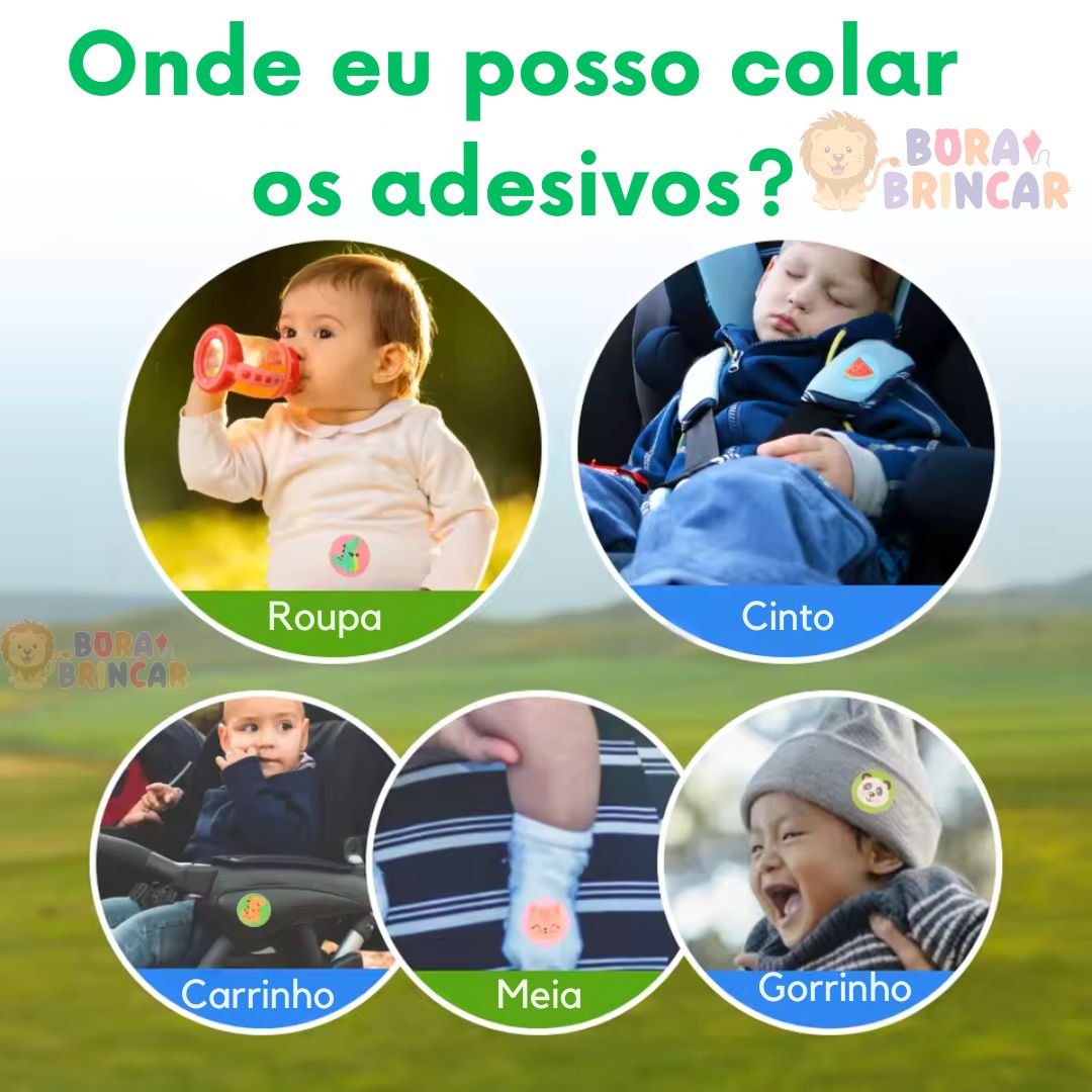 ADESIVIDA 100% Natural -🚫 Xô Dengue, Pernilongos...Adesivo Repelente 100% Natural da Bora Brincar
