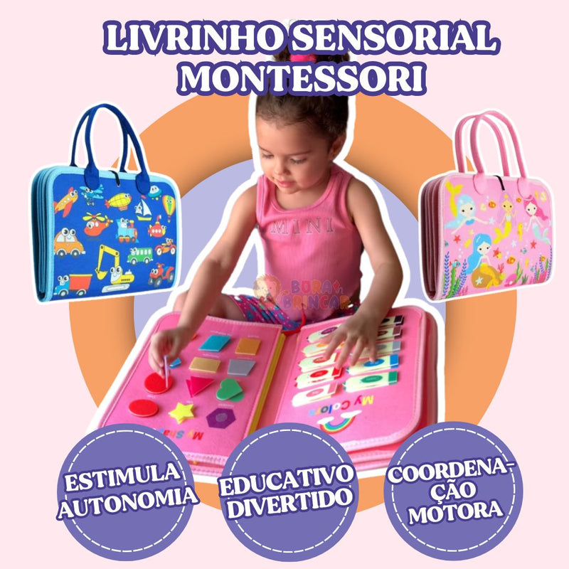 Livro de Atividades Montessori - Desenvolvimento da Criança que você Ama