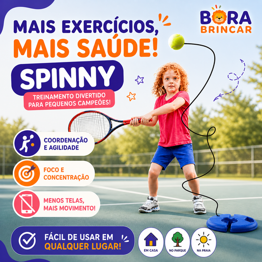 SPINNY™ - Treine Sozinho e Evolua 10x mais rápido!!